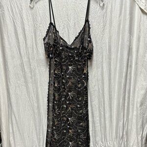 Midnight Magic Sheer Nightgown